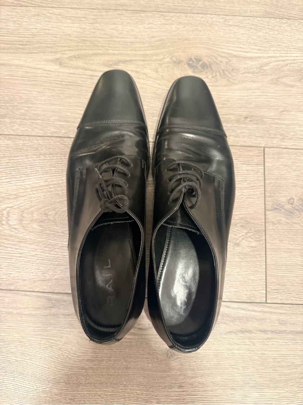 Nordstrom Rail Black Dress Shoes